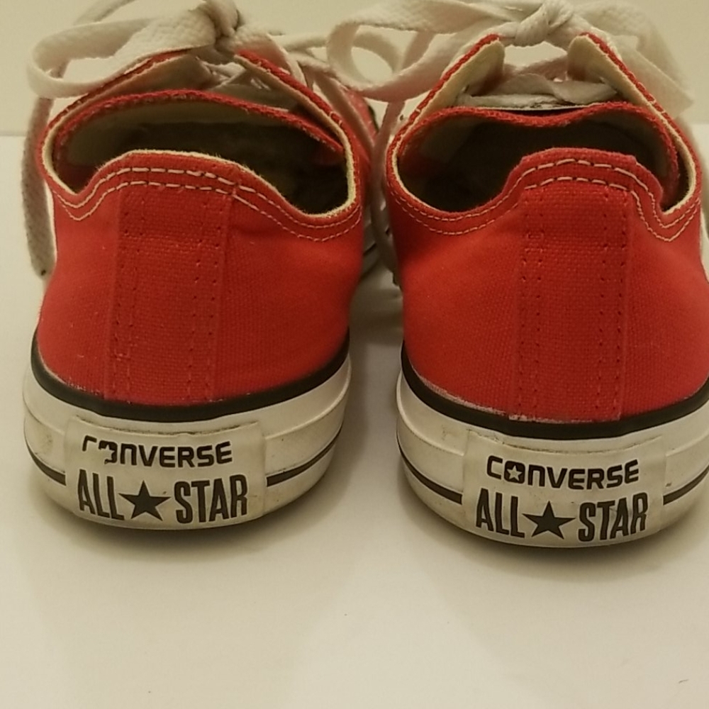 Converse All Star Womens 7 Mens 5 RED - Picture 4 of 10